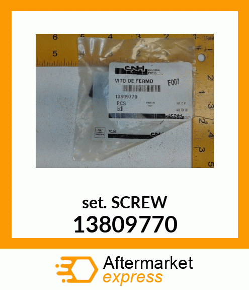 SETSCREW 13809770