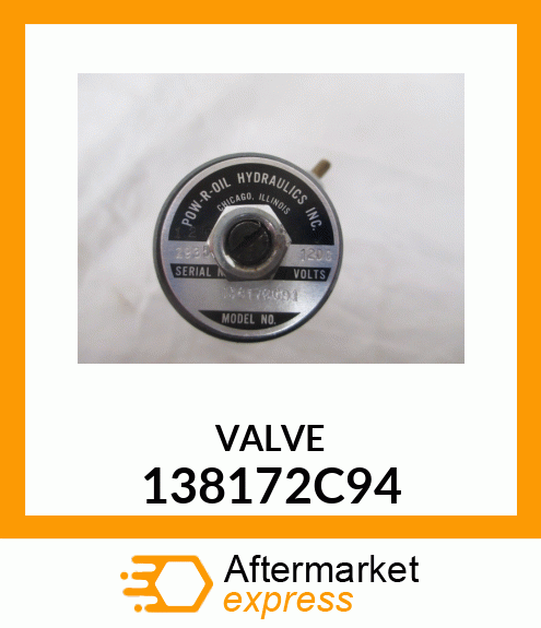 VALVE 138172C94