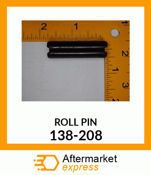 ROLLPIN 138-208