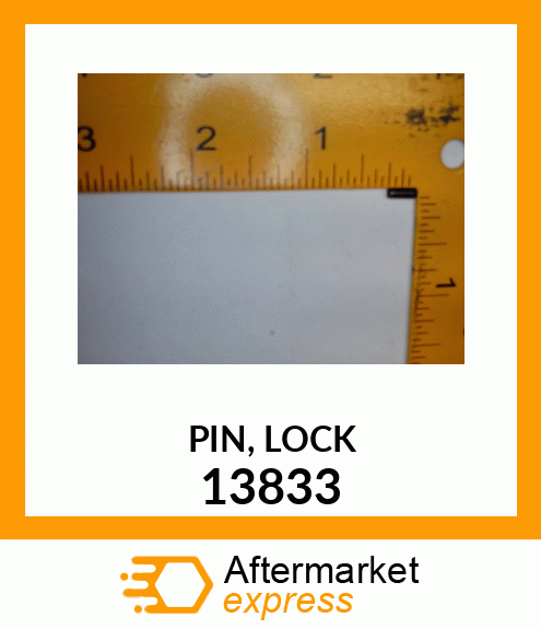 PIN,LOCK 13833