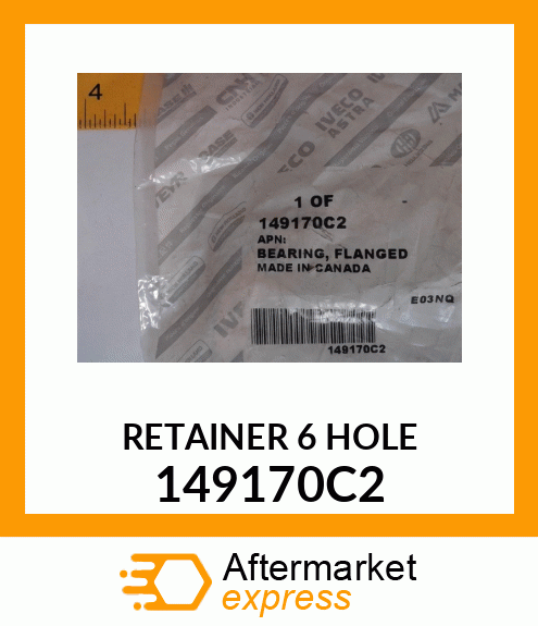 RETAINER6HOLE 149170C2