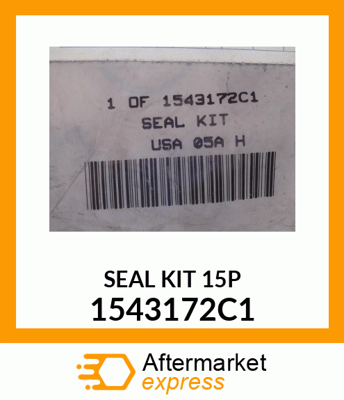 SEAL KIT 15P 1543172C1