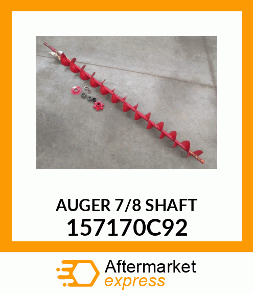 AUGER7/8SHAFT 157170C92