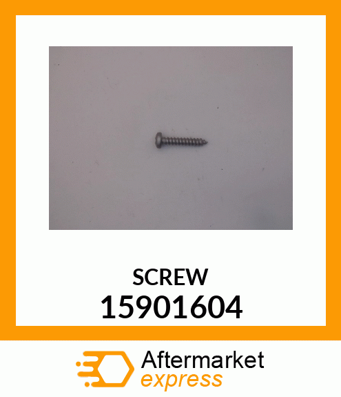 SCREW 15901604