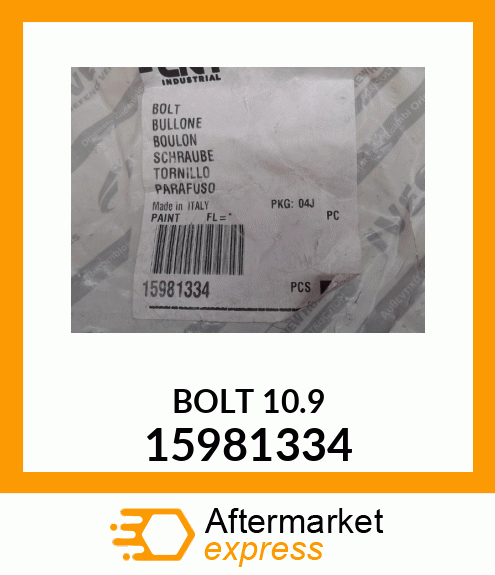 BOLT 15981334