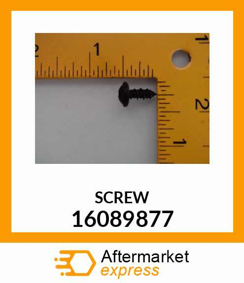 SCREW 16089877