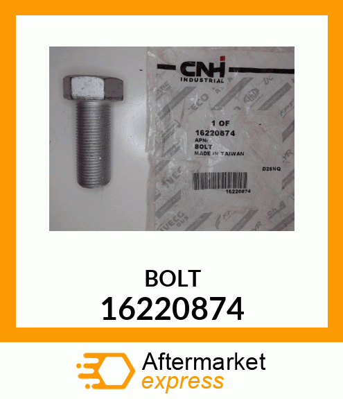 BOLT 16220874