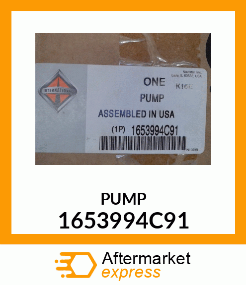 PUMP 1653994C91