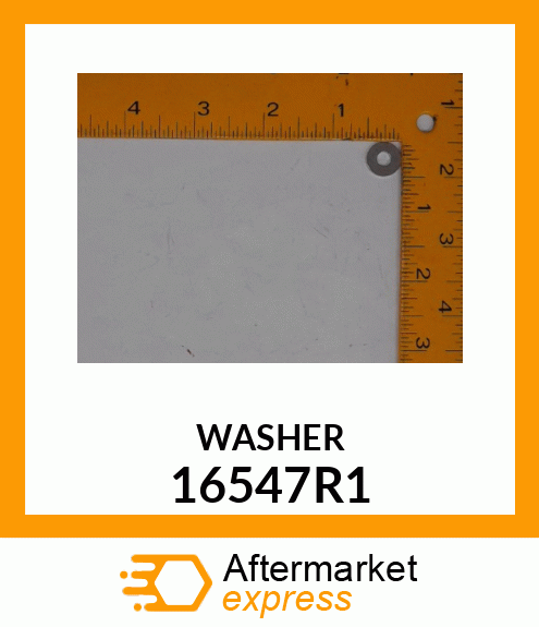 WASHER 16547R1