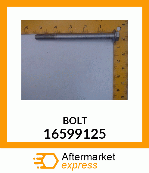 BOLT 16599125