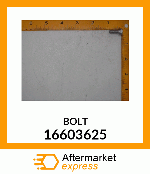 BOLT 16603625