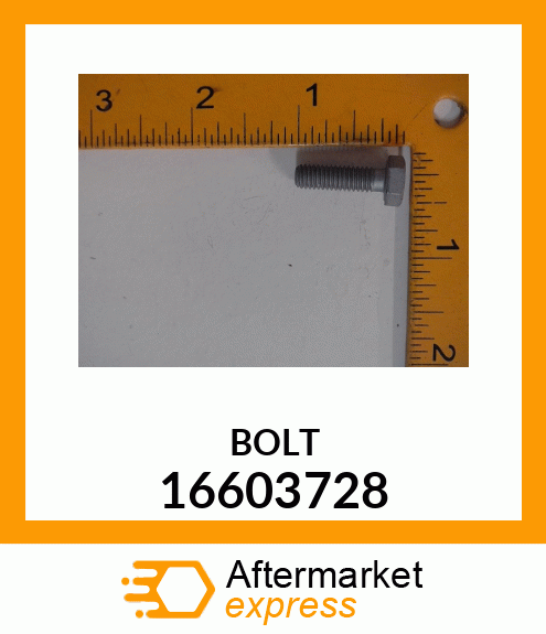 BOLT 16603728