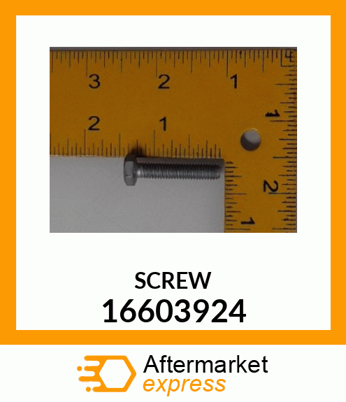 SCREW 16603924