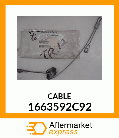 CABLE 1663592C92