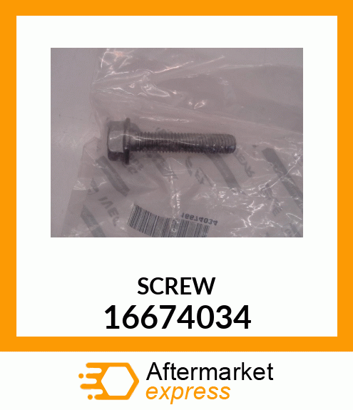 SCREW 16674034