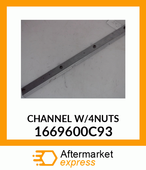 CHANNEL_W/4NUTS 1669600C93