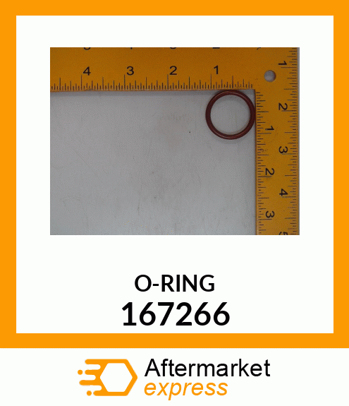 Seal O-ring 167266