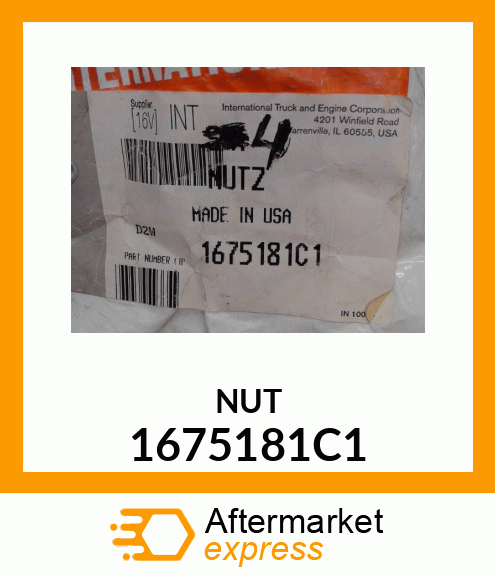 NUT 1675181C1