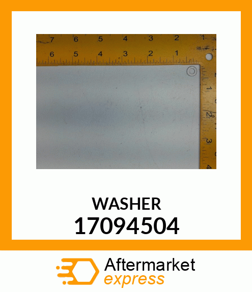 WASHER 17094504