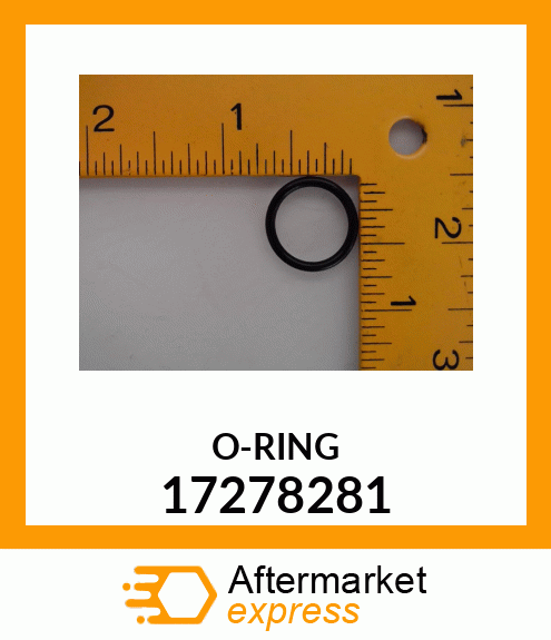 O-RING 17278281