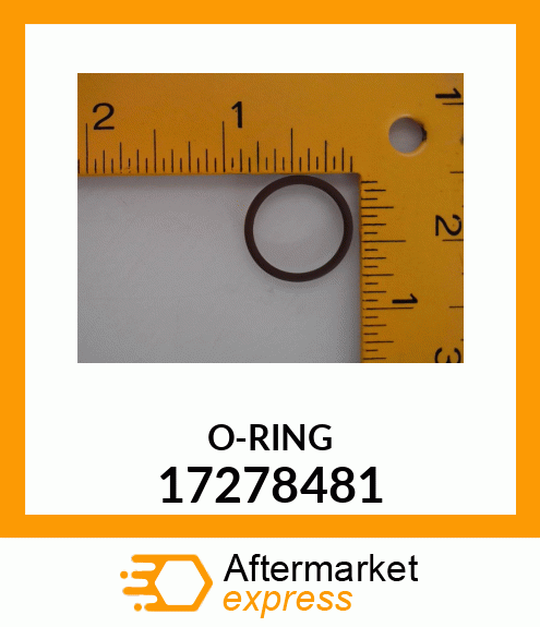 O-RING 17278481