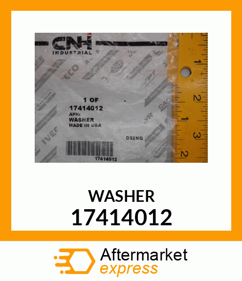 WASHER 17414012