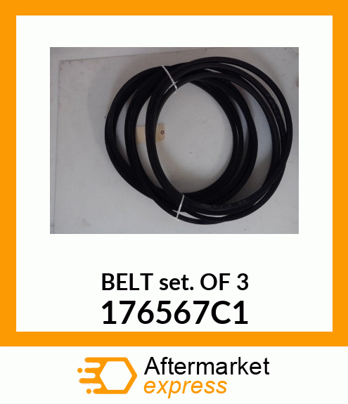 BELTSETOF3 176567C1