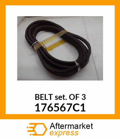 BELTSETOF3 176567C1