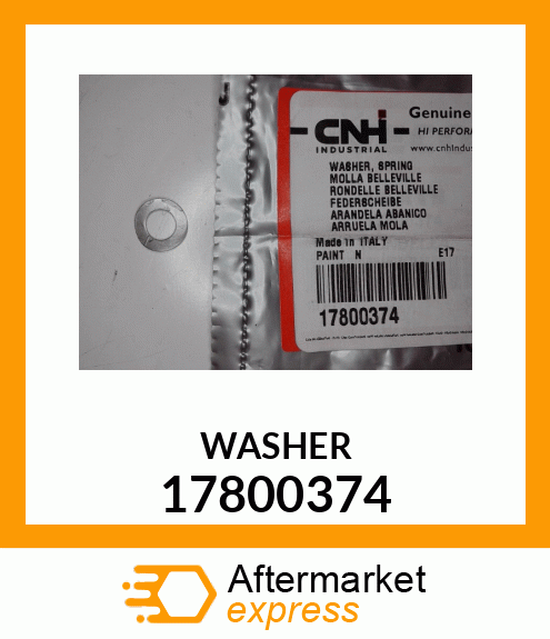 WASHER 17800374