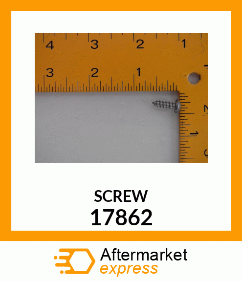 SCREW 17862