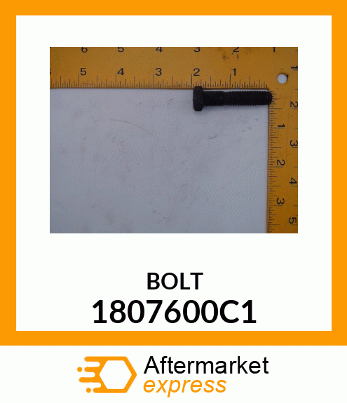 BOLT 1807600C1