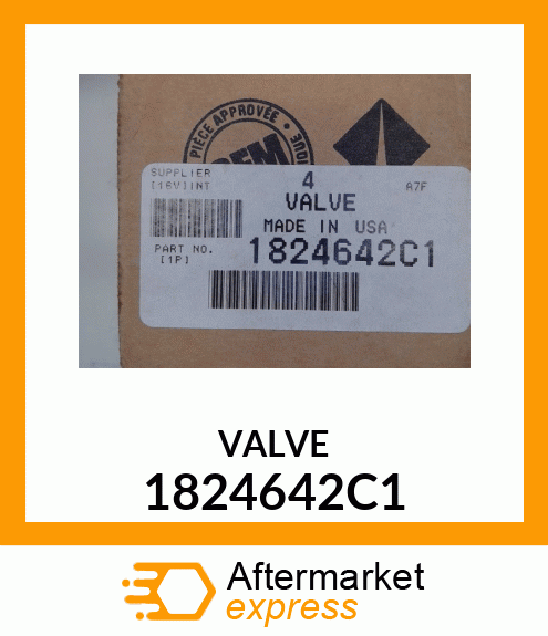 Intake Valve CNH 1824642C1