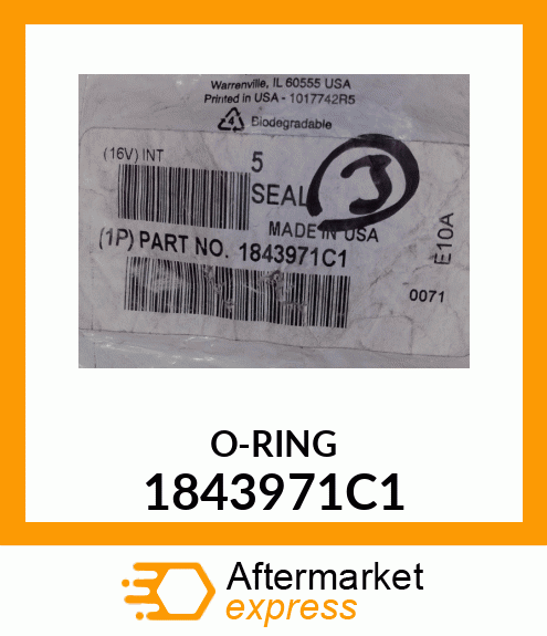 O-RING 1843971C1