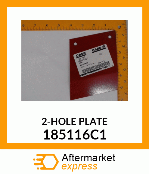 2_HOLE_PLATE 185116C1