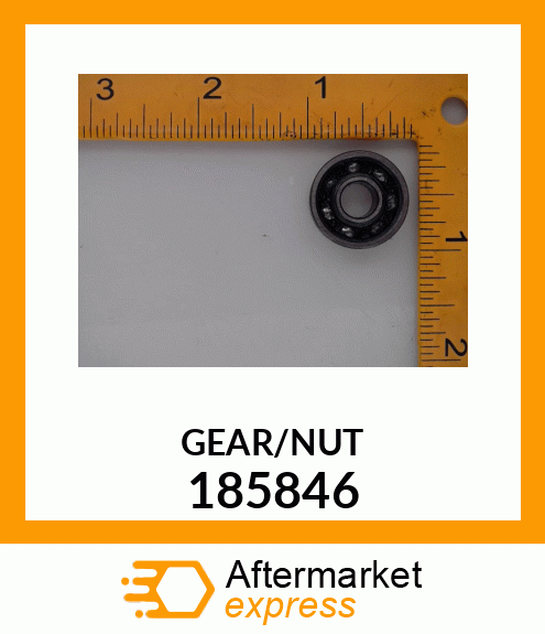 GEAR/NUT 185846