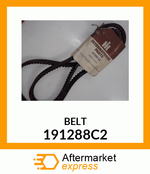 Belt, Auxiliary Pump CNH 191288C2