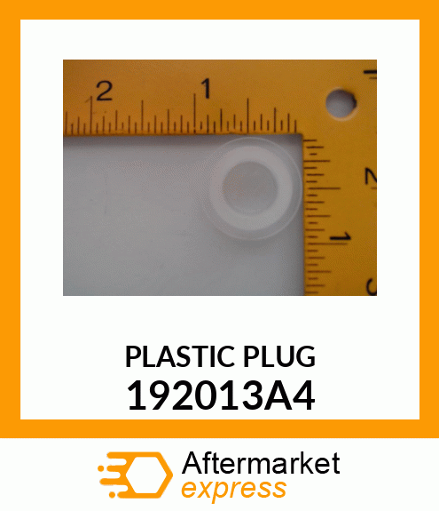 PLASTICPLUG 192013A4