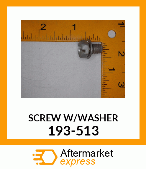 SCREWW/WASHER 193-513