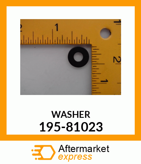 WASHER 195-81023