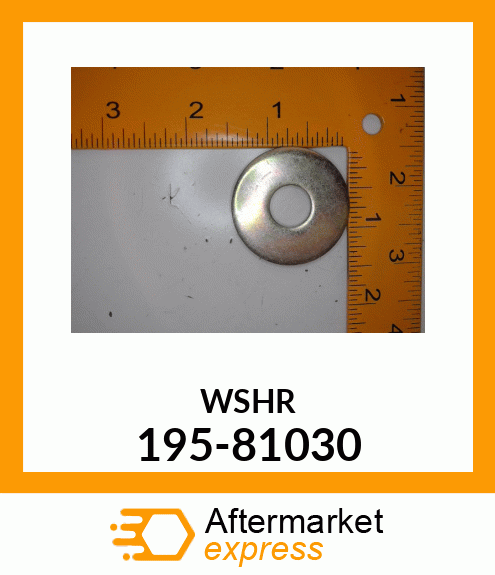 WASHER 195-81030