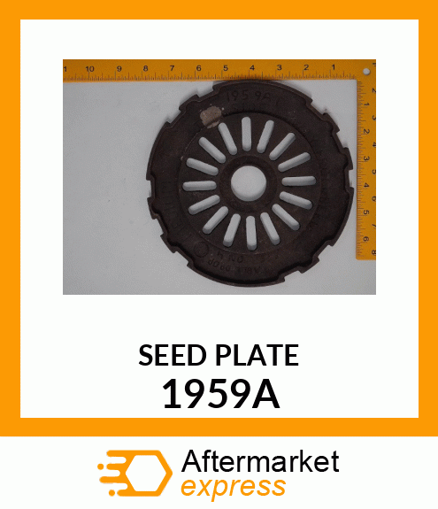 SEEDPLATE 1959A