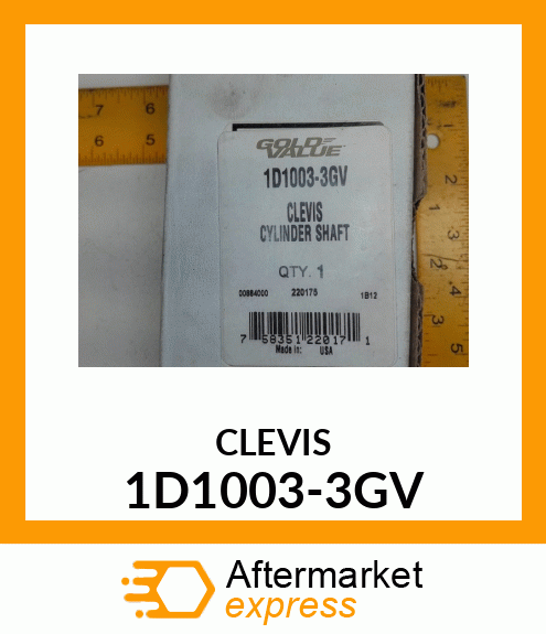 CLEVIS 1D1003-3GV