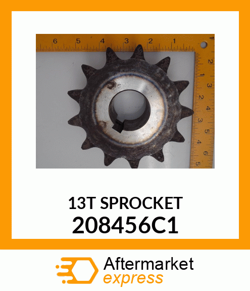 13T SPROCKET 208456C1