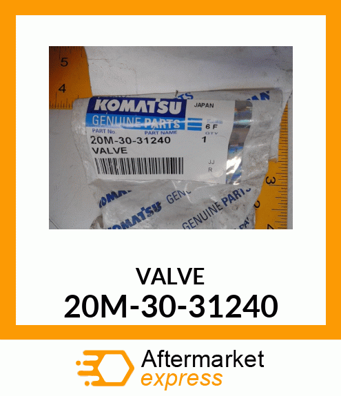 VALVE 20M-30-31240