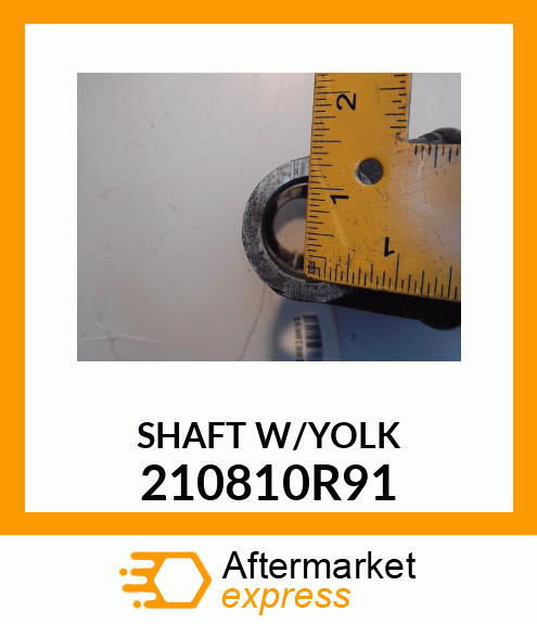 SHAFTW/YOLK 210810R91