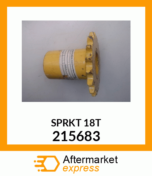 SPRKT 18T 215683