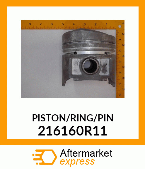 PISTON/RING/PIN 216160R11