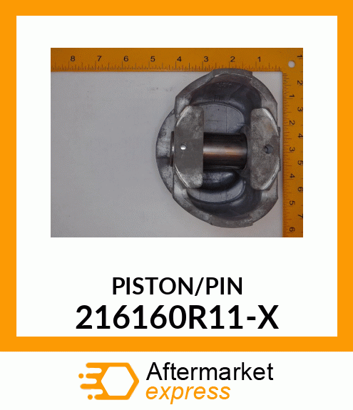 PISTON/PIN 216160R11-X