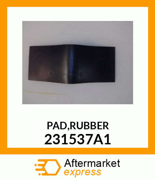 PAD,RUBBER 231537A1