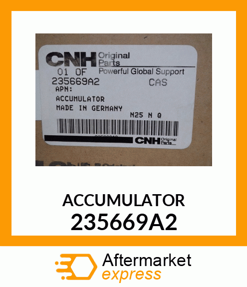 ACCUMULATOR 235669A2